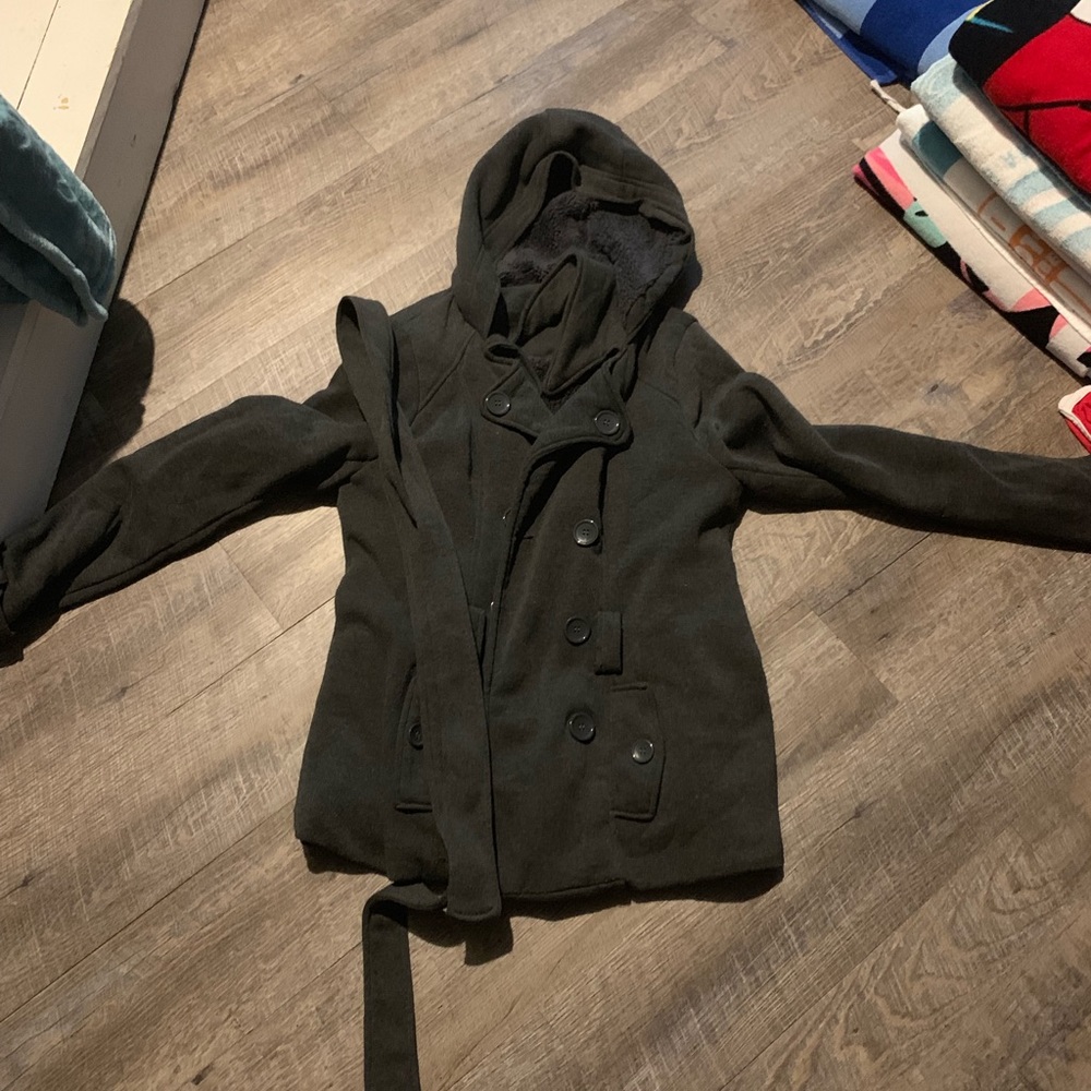 Grey coat